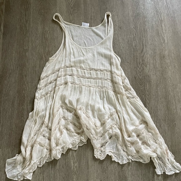 Free People Dresses & Skirts - Free people tank top tunic mini dress size L